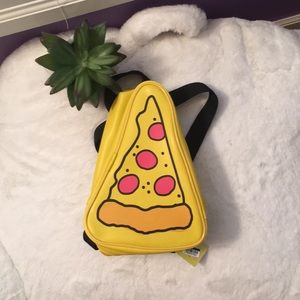 Pizza mini backpack.